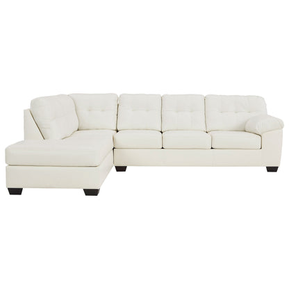 Donlen 2-Piece Sectional with Chaise Ash-59703S1