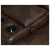 Brunson 3-piece Upholstered Motion Sectional Brown 600440