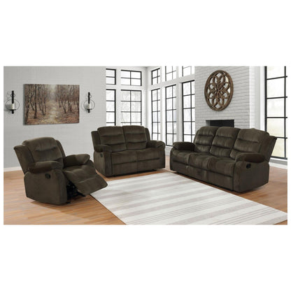 Rodman Pillow Top Arm Motion Sofa Olive Brown 601881