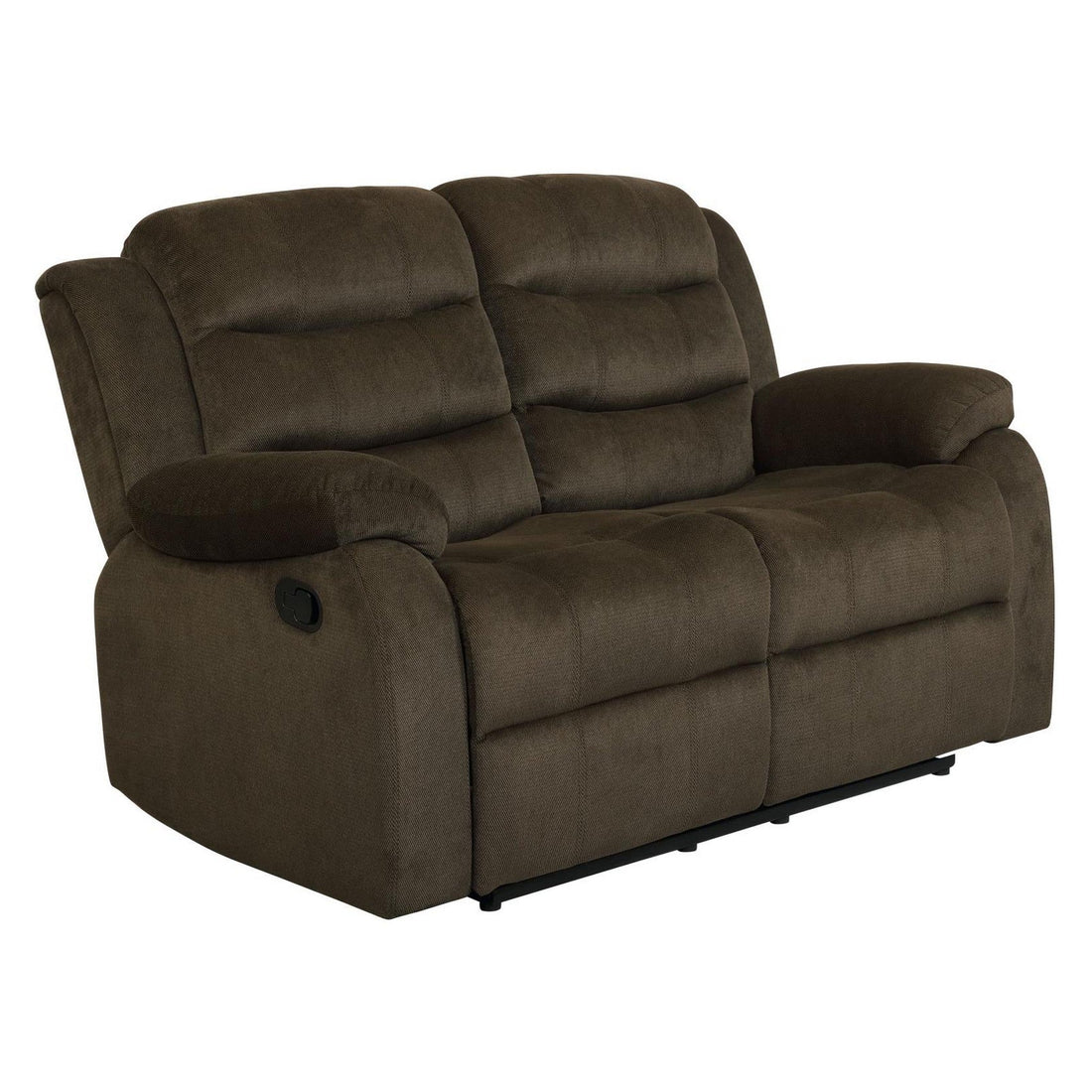 Rodman Pillow Top Arm Motion Loveseat Olive Brown 601882