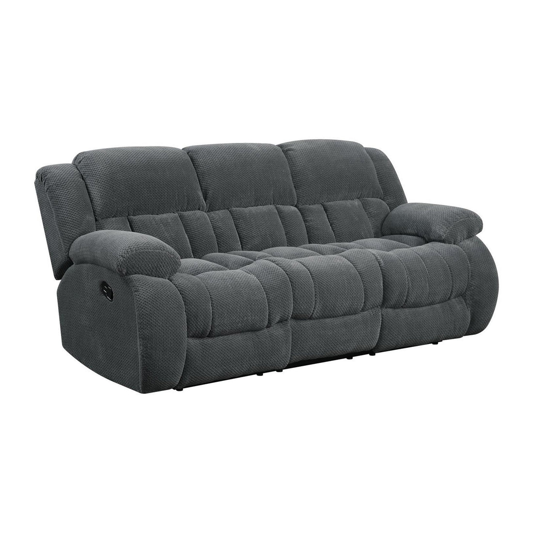 Weissman Pillow Top Arm Motion Sofa Charcoal 601921