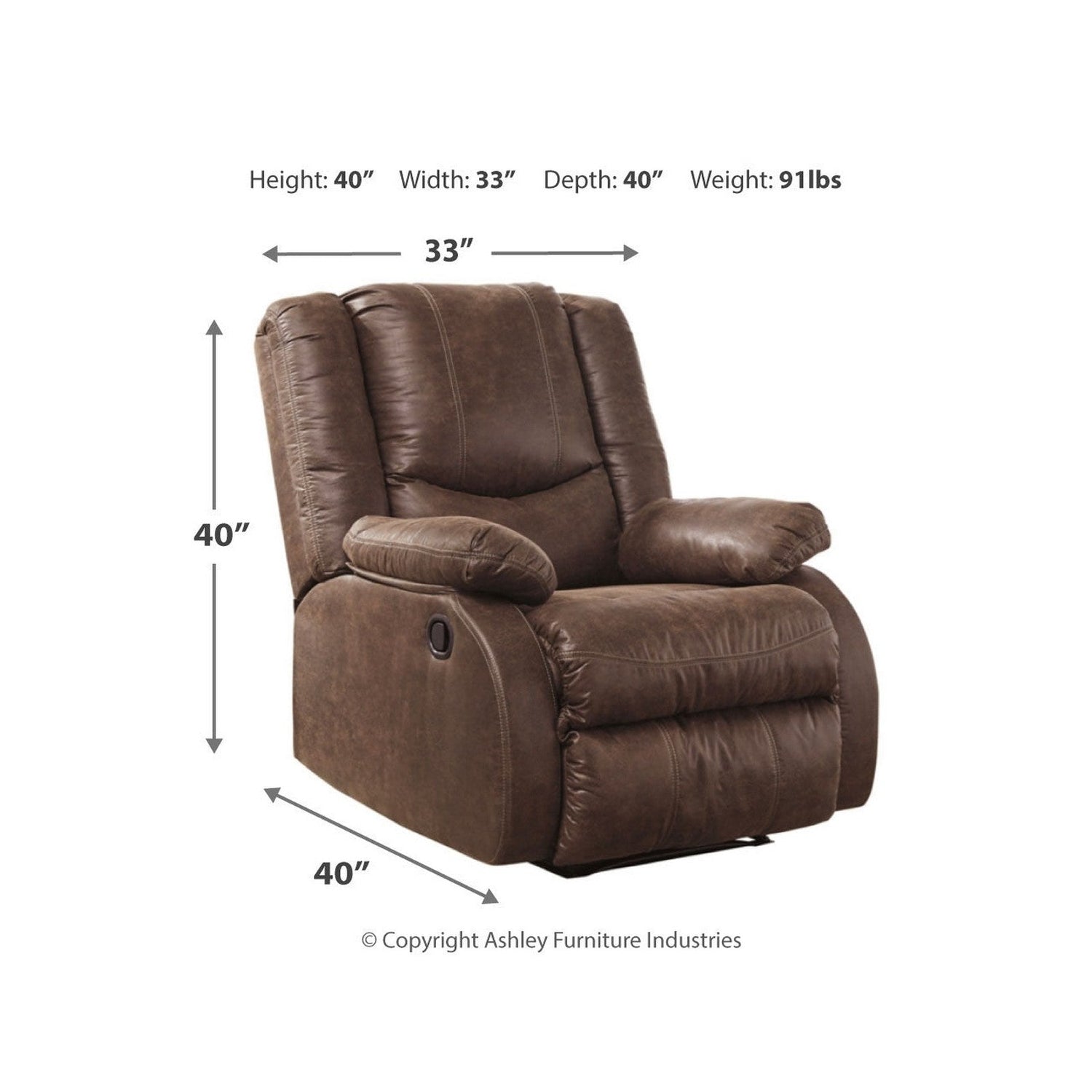 Bladewood Recliner