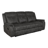 Lawrence Upholstered Tufted Back Motion Sofa 603504