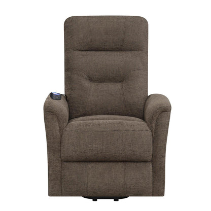 Henrietta Power Lift Recliner with Storage Pocket Brown 609404P