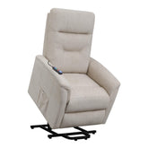 Henrietta Power Lift Recliner with Storage Pocket Beige 609405P