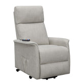 Herrera Power Lift Recliner with Wired Remote Beige 609407P