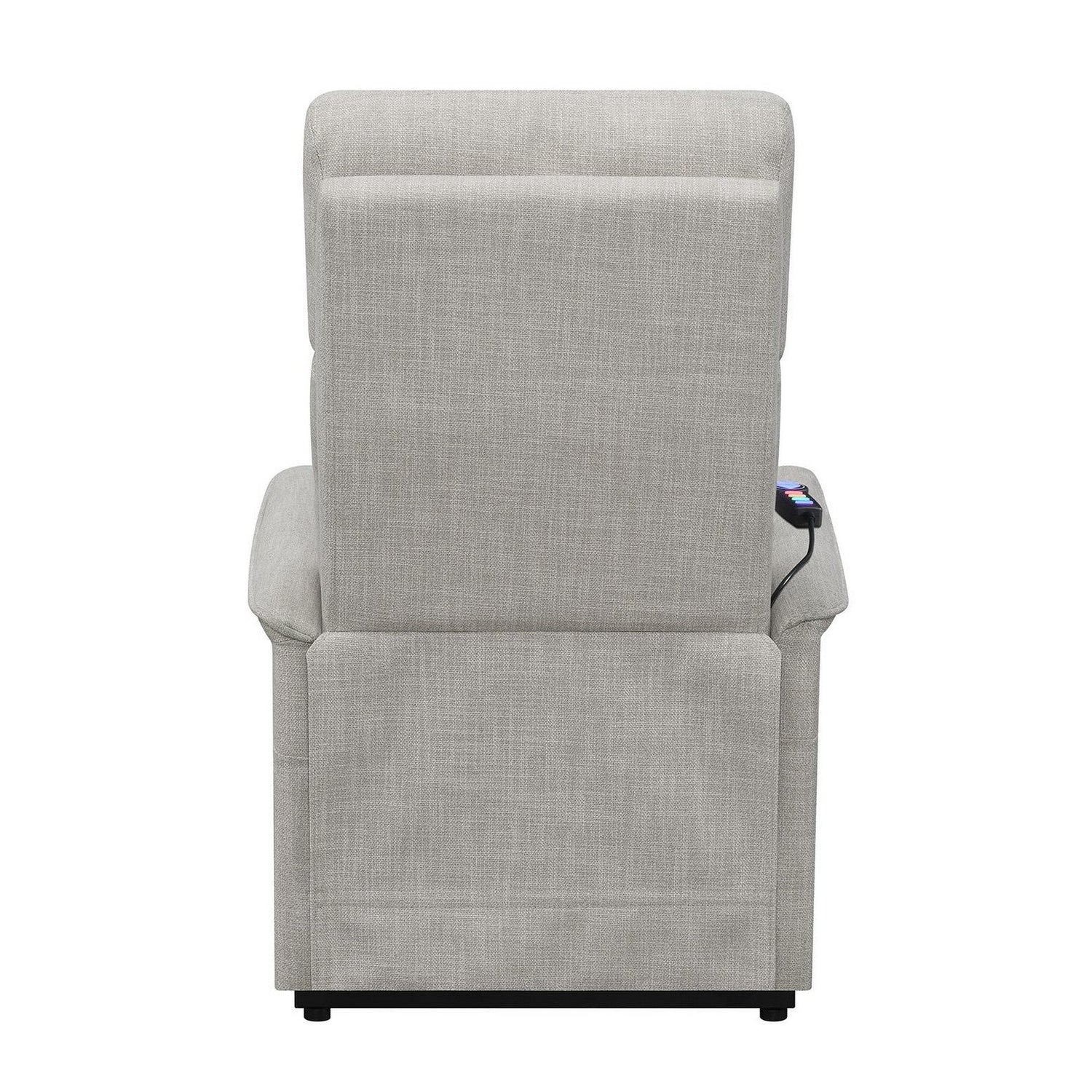 Herrera Power Lift Recliner with Wired Remote Beige 609407P