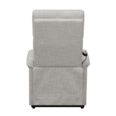 Herrera Power Lift Recliner with Wired Remote Beige 609407P