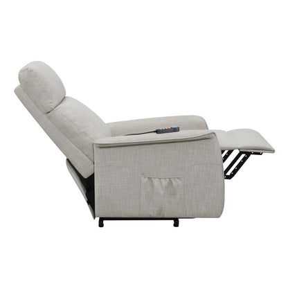 Herrera Power Lift Recliner with Wired Remote Beige 609407P
