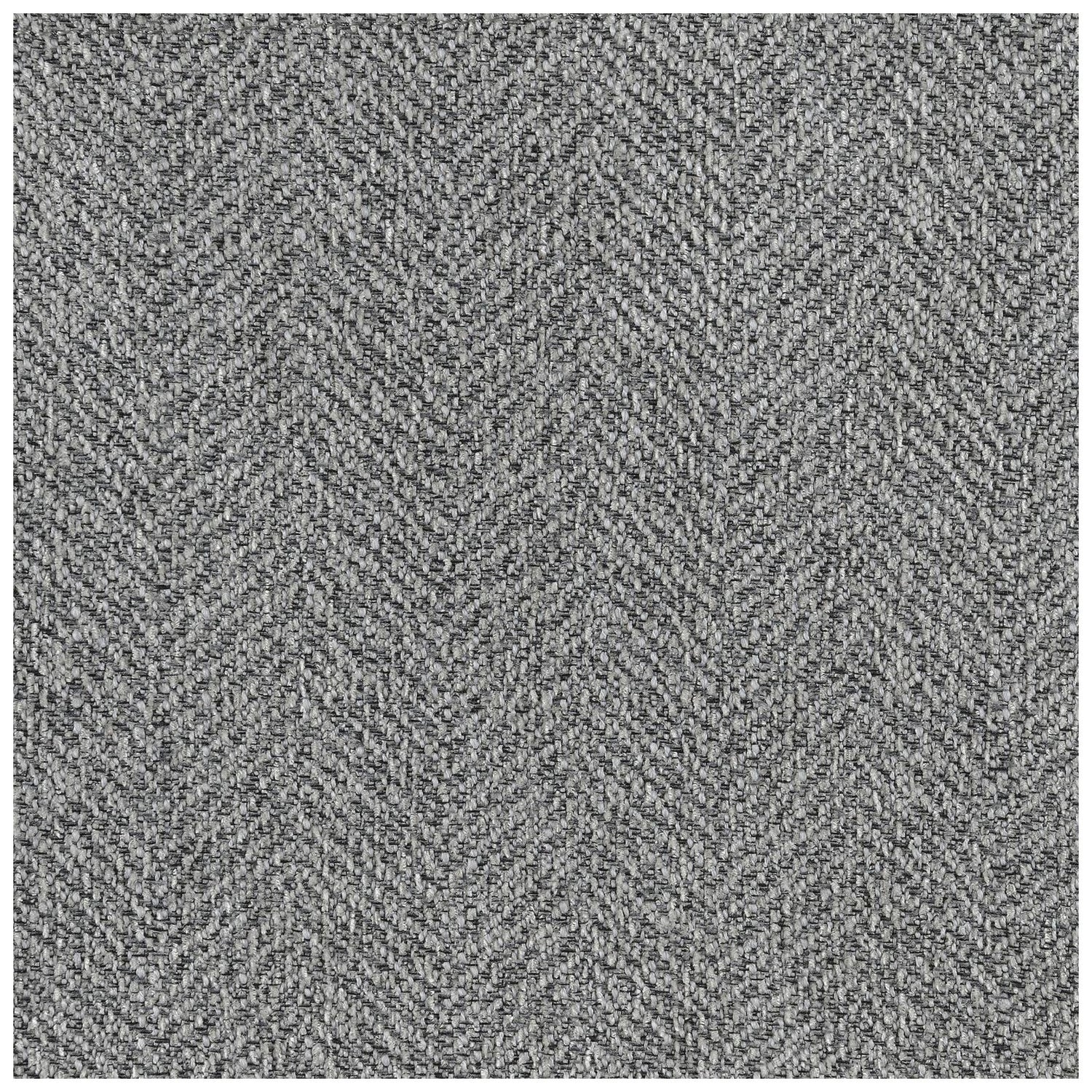 Davidson Upholstered Tufted Push Back Recliner Grey 609567
