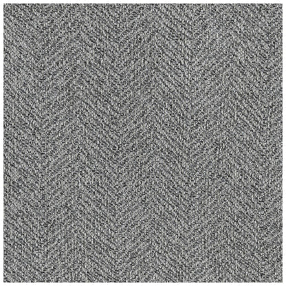 Davidson Upholstered Tufted Push Back Recliner Grey 609567