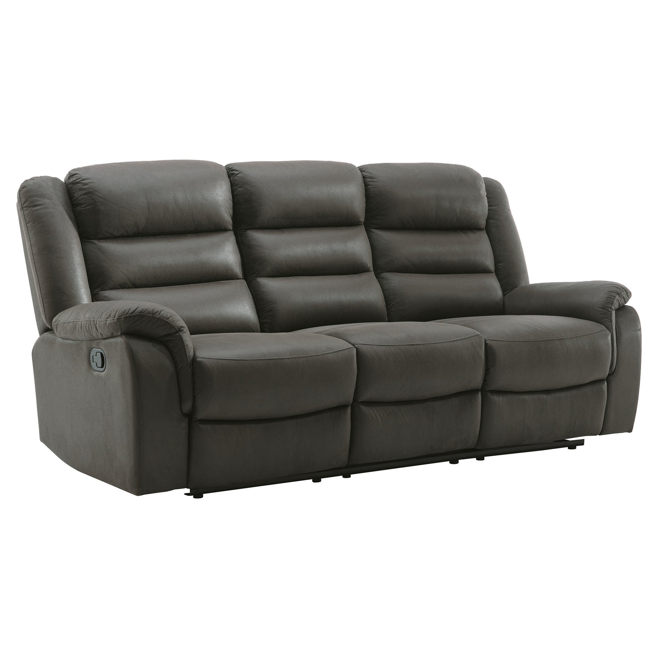 Welota Reclining Sofa with Drop Down Table Ash-6140389