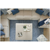 Enola Oversized Accent Ottoman Ash-6152008
