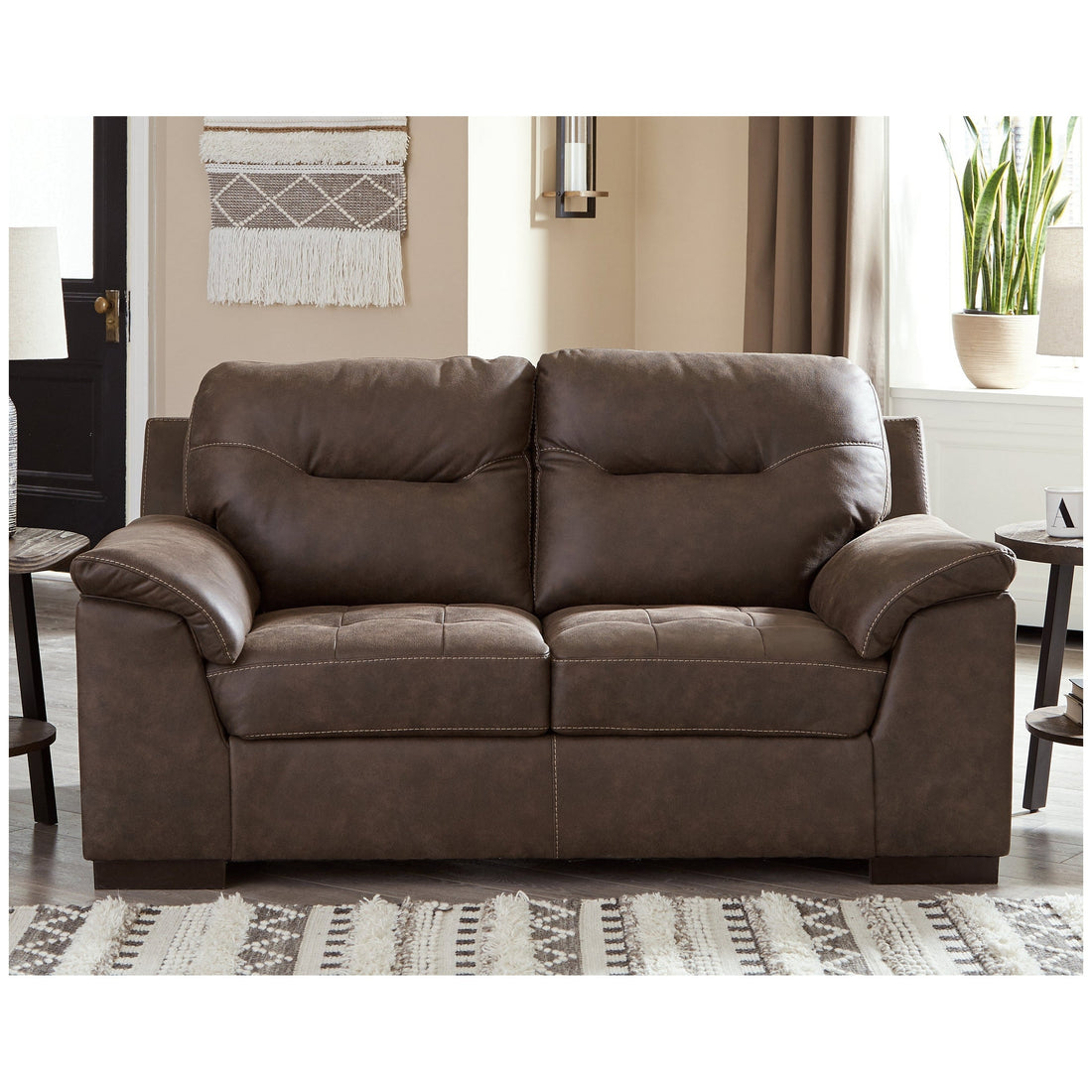 Maderla Loveseat Ash-6200235