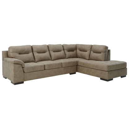 Maderla 2-Piece Sectional with Chaise Ash-62003S2