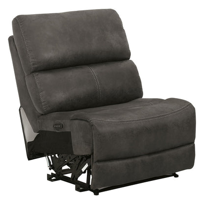 Wyerville Power Armless Recliner Ash-6920431