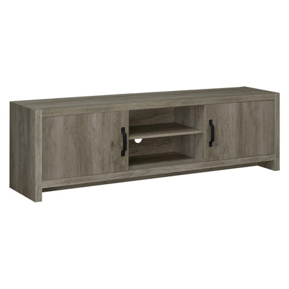 Hays 2-door TV Console Grey Driftwood 701025