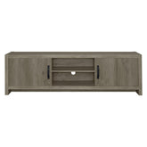 Hays 2-door TV Console Grey Driftwood 701025