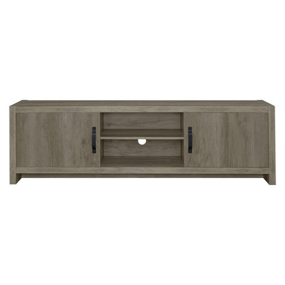 Hays 2-door TV Console Grey Driftwood 701025