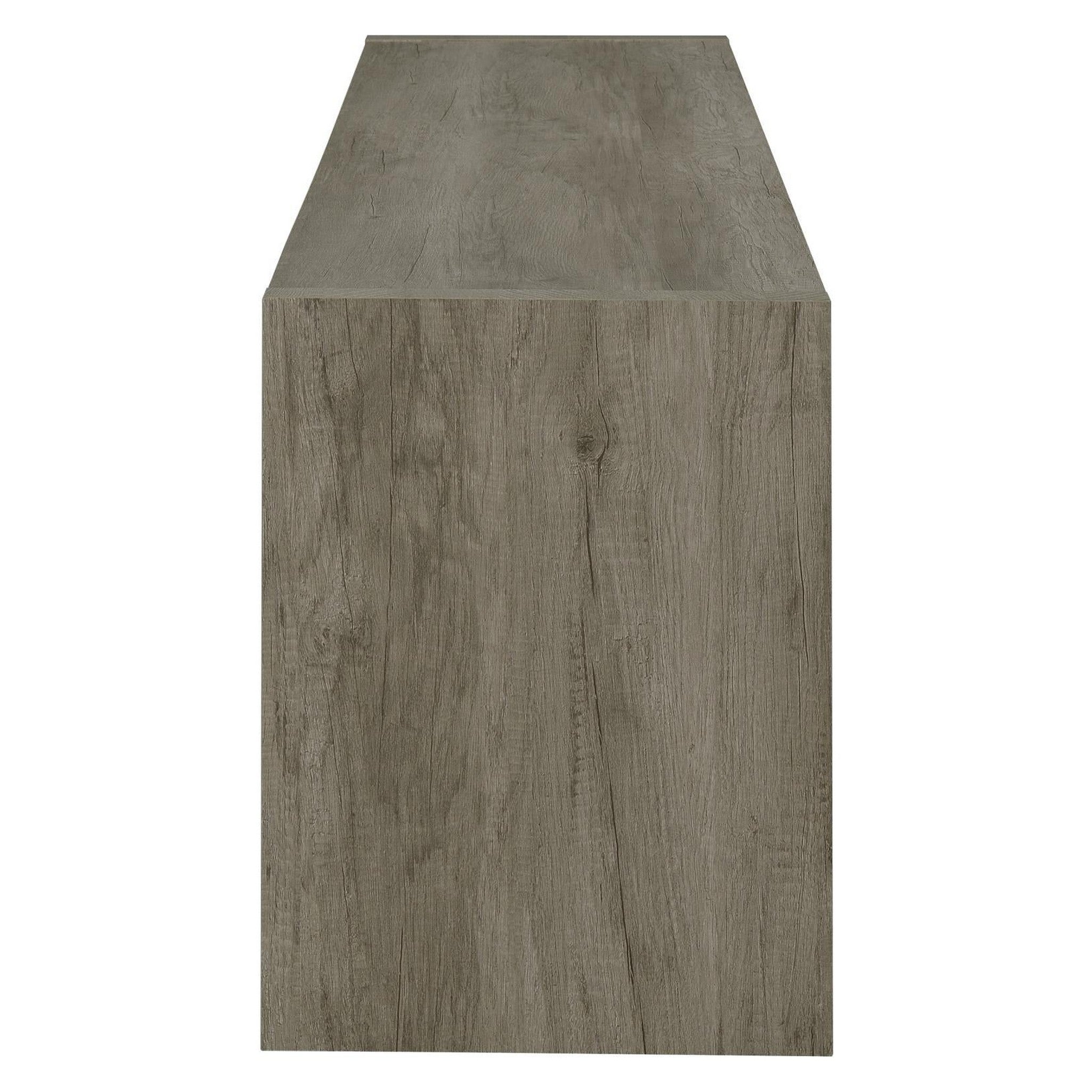 Hays 2-door TV Console Grey Driftwood 701025