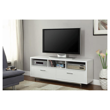 Casey 2-drawer Rectangular TV Console White 701972