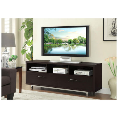 Casey 2-drawer Rectangular TV Console Cappuccino 701973