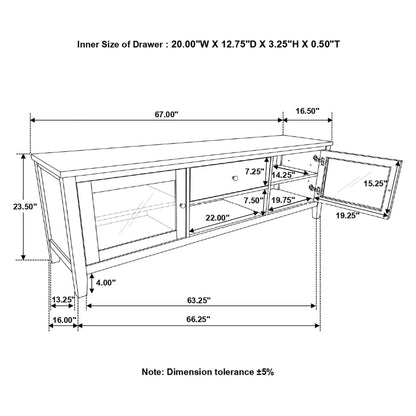 Coaster Tv Console