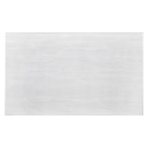 Adabella U-base Rectangle Coffee Table White and Chrome 708538