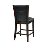 5PC SET (TABLE + 4 COUNTER HEIGHT CHAIRS) 710-36RD*5