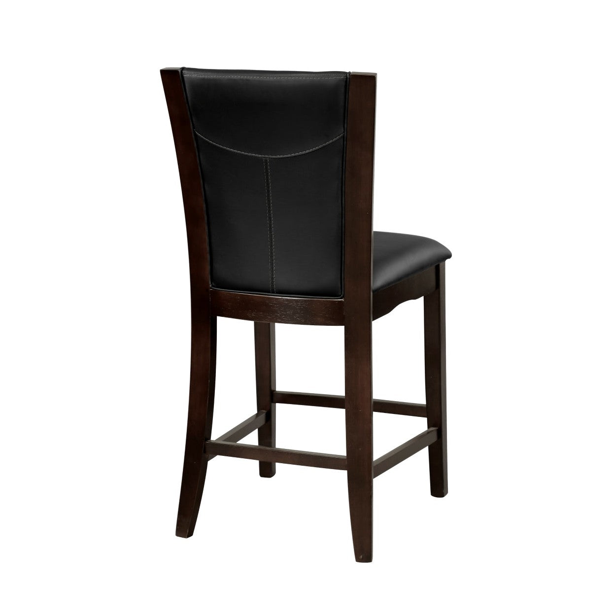COUNTER HEIGHT CHAIR, DARK BROWN P/U 710-24