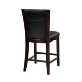 COUNTER HEIGHT CHAIR, DARK BROWN P/U 710-24