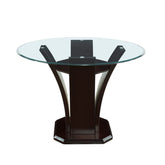 5PC SET (TABLE + 4 COUNTER HEIGHT CHAIRS) 710-36RD*5