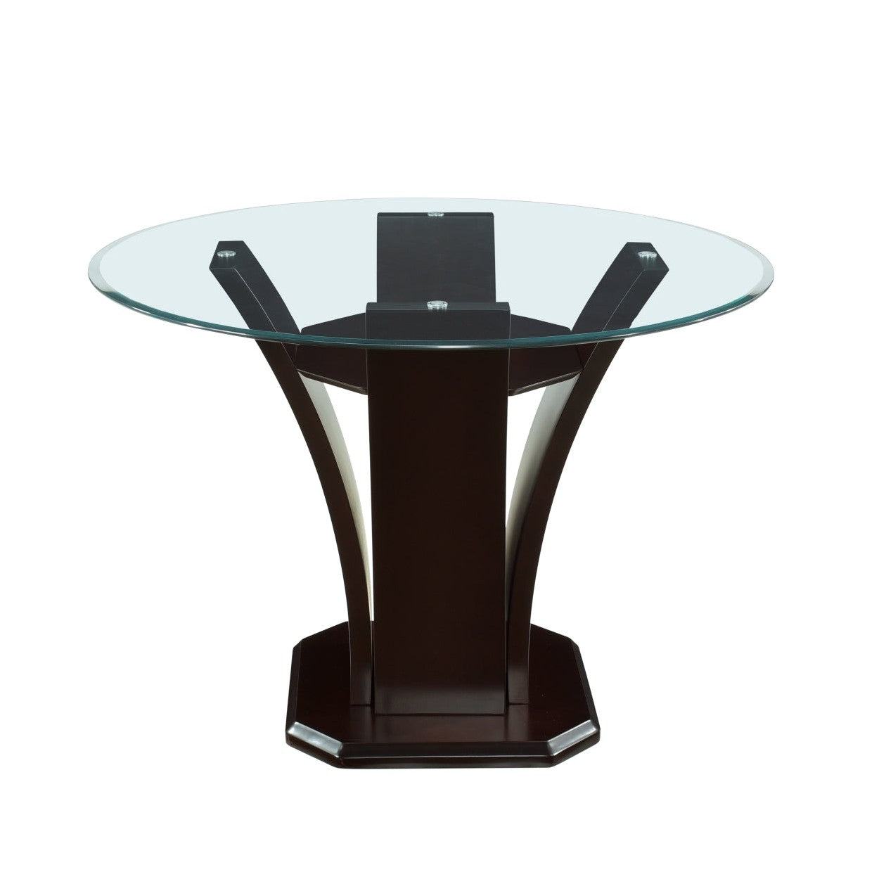 5PC SET (TABLE + 4 COUNTER HEIGHT CHAIRS) 710-36RD*5
