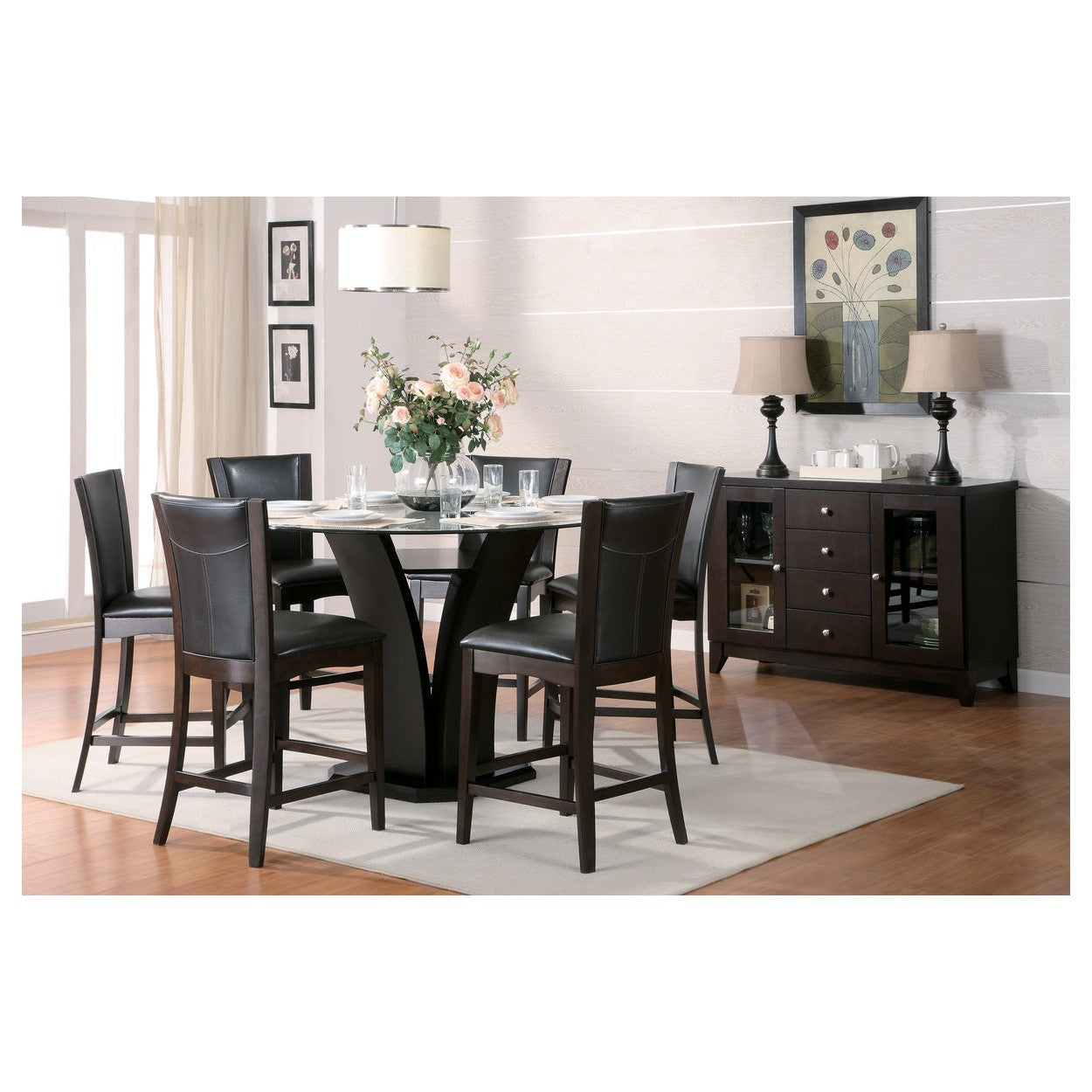 Round Dining Table 710-36RD48*