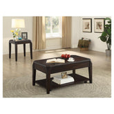 Baylor Square End Table Walnut 721047