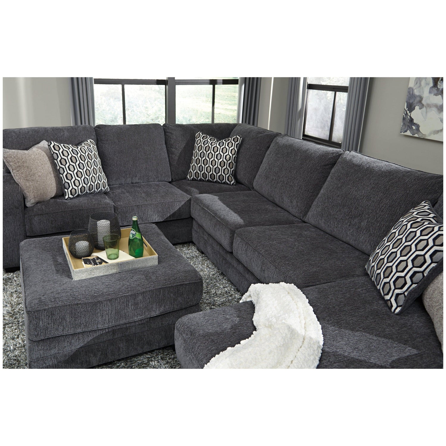 Tracling Oversized Ottoman Ash-7260008