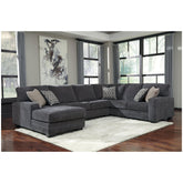 Tracling 3-Piece Sectional with Chaise Ash-72600S1