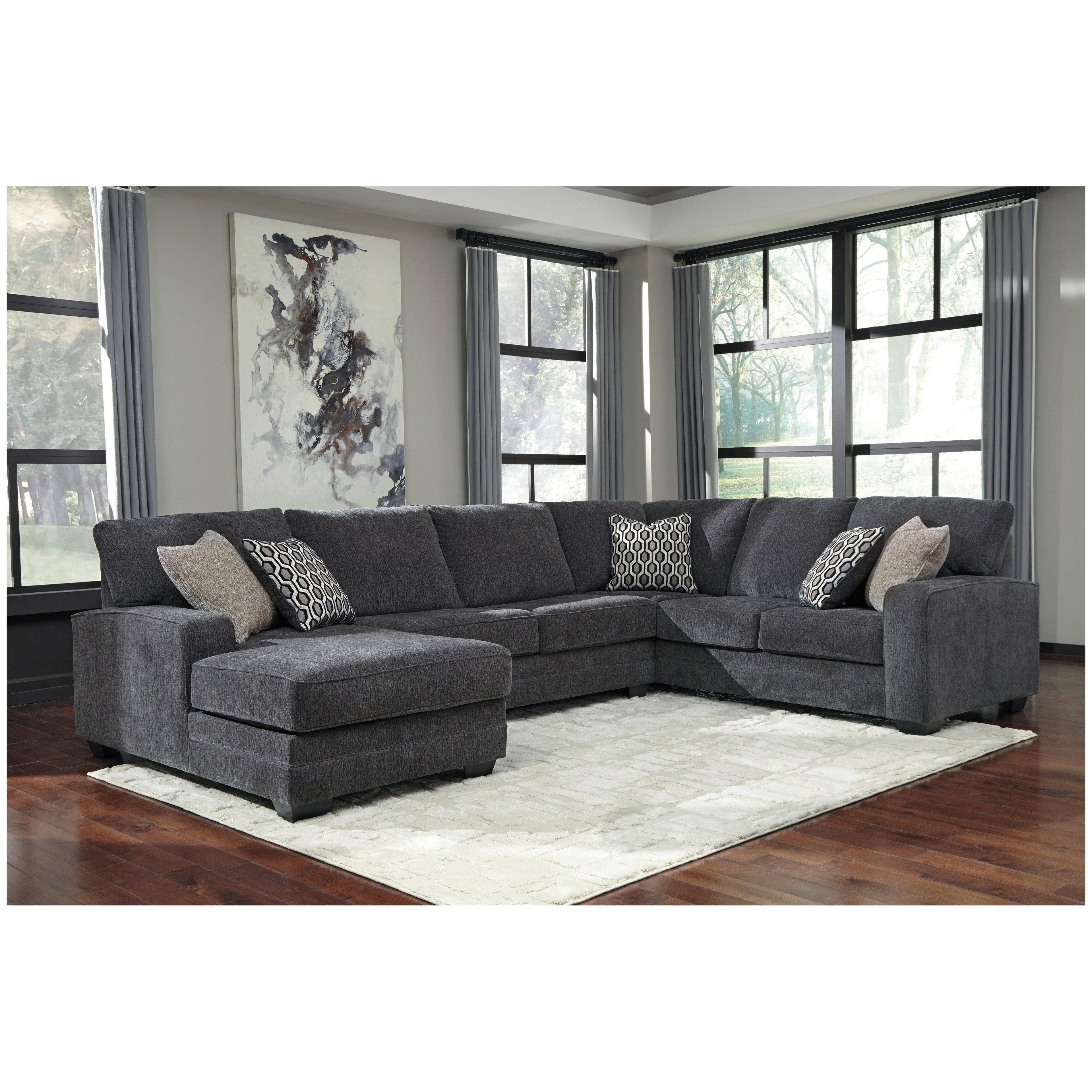 Tracling 3-Piece Sectional with Chaise Ash-72600S1