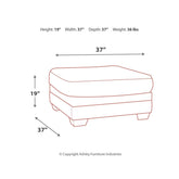 Tracling Oversized Ottoman Ash-7260008