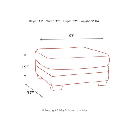 Tracling Oversized Ottoman Ash-7260008