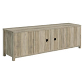 Madra Rectangular TV Console with 2 Sliding Doors 736263