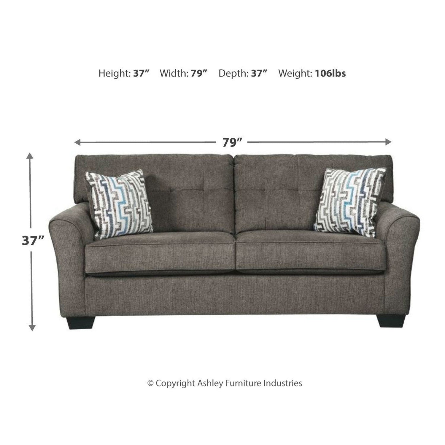 Alsen Sofa Ash-7390138