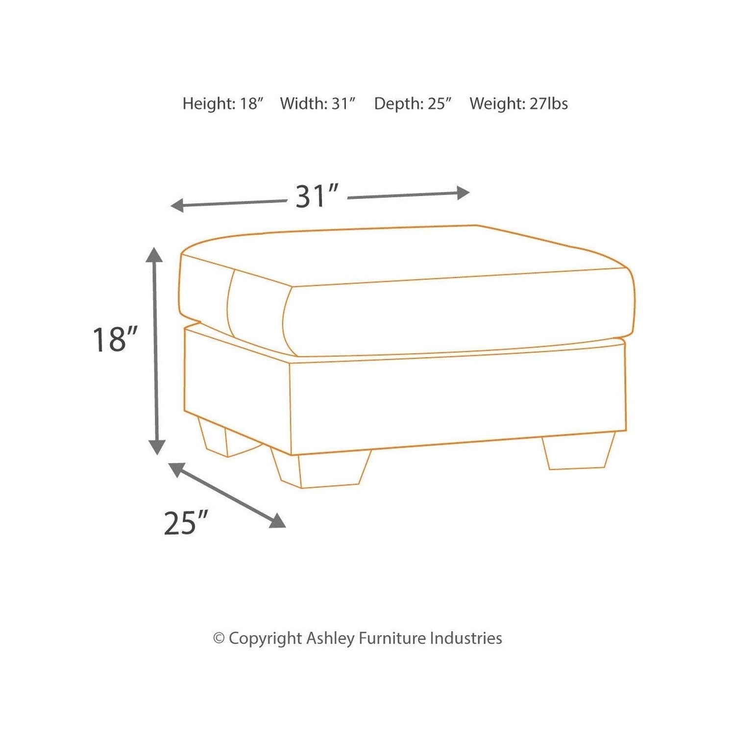 Darcy Ottoman