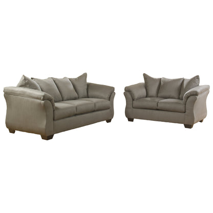 Darcy Sofa and Loveseat Ash-75007U1