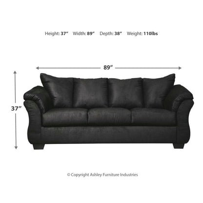 Darcy Sofa and Loveseat Ash-75007U1