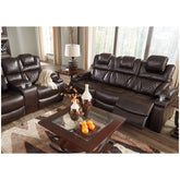 Warnerton Power Reclining Sofa Ash-7540715
