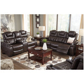 Warnerton Power Reclining Sofa Ash-7540715