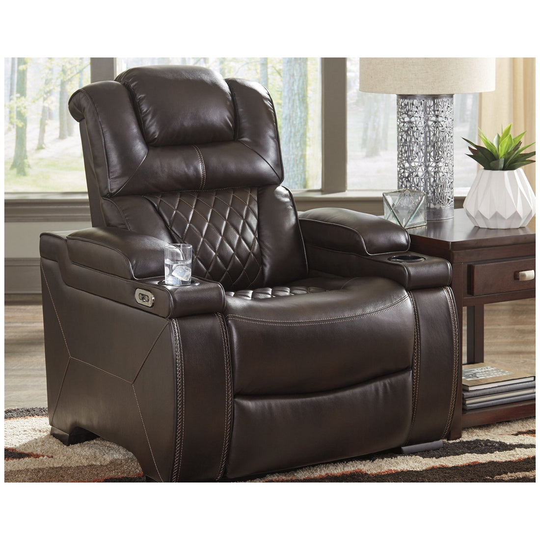 Warnerton Power Recliner Ash-7540713