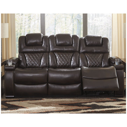 Warnerton Power Reclining Sofa Ash-7540715