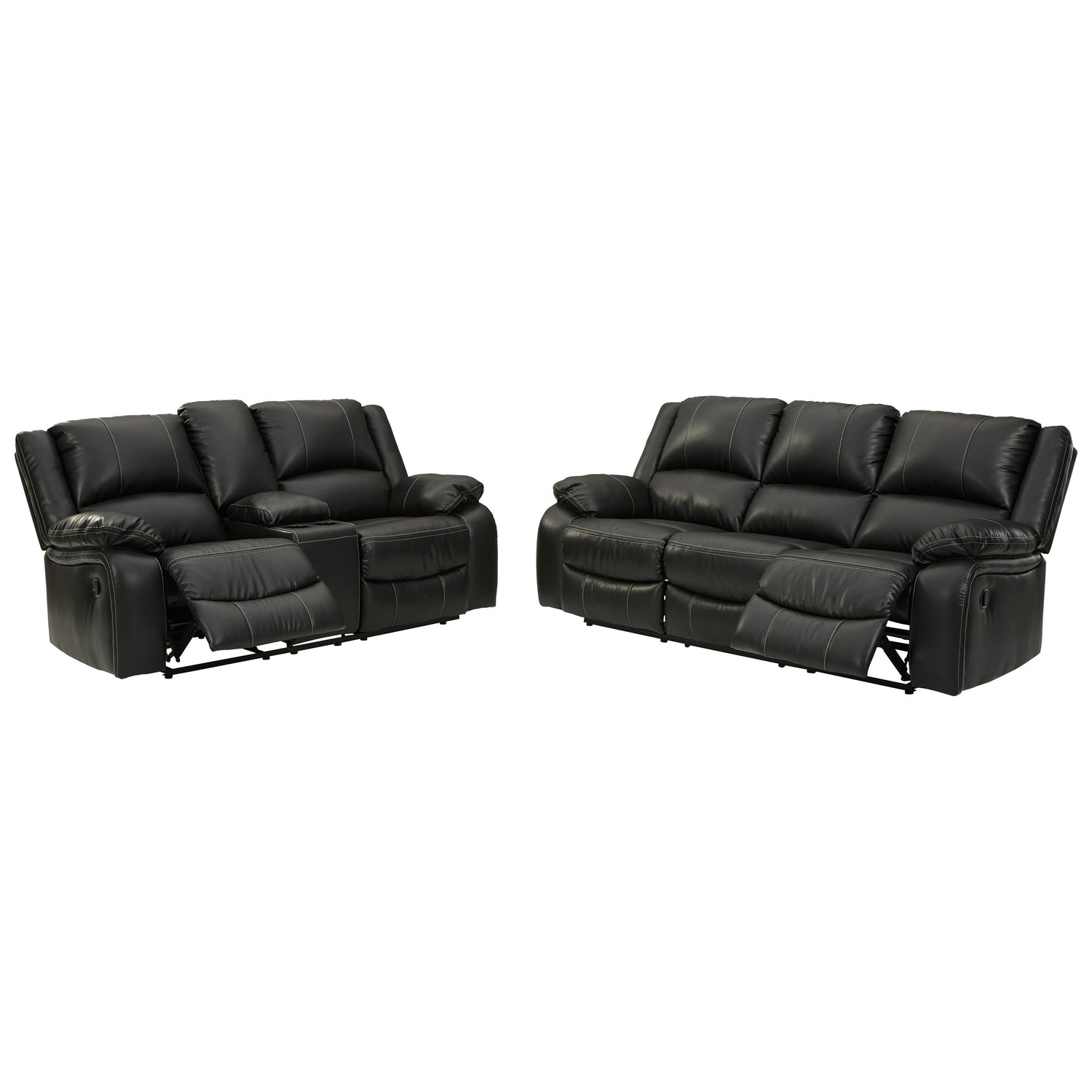 Calderwell Reclining Sofa and Loveseat Ash-77101U3